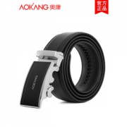 奥运会皮具产品供应商 奥康 男士自动扣头皮带