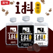 富味 提神醒脑 即食咖啡豆 42g*3盒