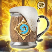 酒馆老板同款，Blizzard/暴雪 炉石传说周边 新版酒桶杯马克杯 900ml