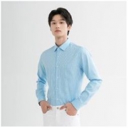 考拉工厂店 男式纯棉商务休闲衬衫 *2件