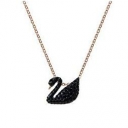 SWAROVSKI 施华洛世奇 Iconic Swan 5347330 小黑天鹅吊坠项链