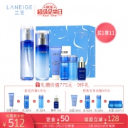 38女神节预售： LANEIGE 兰芝 致美紧颜京东定制礼盒(水120ml+50ml+乳100ml+50ml+洁面50ml+精华7ml)