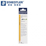 STAEDTLER 施德楼 133 黄杆铅笔 HB 12支/盒 *5件