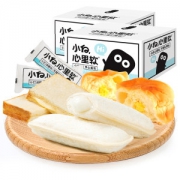 小白心里软 小口袋/华夫/暖暖面包 420g*2箱 新口味