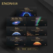 怡浓 100%纯可可脂 黑巧克力 礼盒装 120g*4盒 6种口味