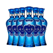 ￥755 88VIP：洋河海之蓝42度520ml6瓶整箱