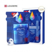 LEADERS 丽得姿 美蒂优 氨基酸双重保湿面膜 10片（赠氨基酸提拉面膜10片） *3件