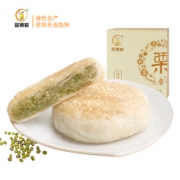 【拍4件】同栗家绿豆饼整箱手工糕