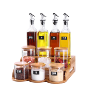 芸绅 玻璃防漏油壶 无标 500ml  券后4.8元