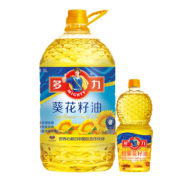 多力 葵花籽食用油 5L 加赠250ml小油 72.9元