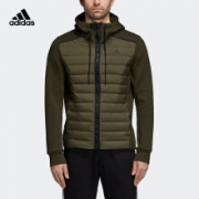 10日0点： adidas 阿迪达斯 VARILITE HYBRID CY8722 男冬季户外短款羽绒服