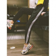 梓媛 ZY191l 女士加绒加厚束脚裤