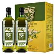 黛尼(DalySol) 西班牙原瓶进口 特级初榨橄榄油1L*2+500ml*2 共3L