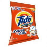 汰渍(Tide)全效360°洗衣粉(洁雅百合香型)3kg/袋 *3件