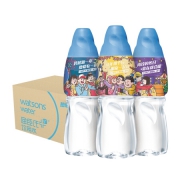 PLUS会员、限地区：屈臣氏 饮用水 600ml*24瓶 *2件