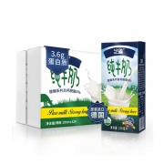 京东PLUS会员：Lacheer 兰雀 德臻系列 脱脂纯牛奶 200ml*24盒整箱 *3件