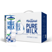 风车牧场 3.7g蛋白质全脂牛奶 1L*6盒 89元，可优惠至42元
