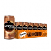 限地区：雀巢(Nestle) 香滑口味 即饮雀巢咖啡饮料 210ml*24罐 整箱