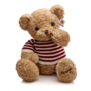 京东PLUS会员：BOWENBEAR 柏文熊 毛绒玩具泰迪熊玩偶 卡其 60cm 低至59元