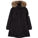 MOUSSY 摩西 028BAE30-5020 女士中长款棉服 *3件