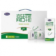 完达山高钙全脂牛奶 250ml*16盒 *5件+凑单品