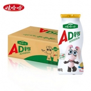 娃哈哈AD钙奶100ml*35瓶儿童酸奶早餐乳年货哇哈哈整箱小瓶