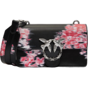 PINKO 品高 牛皮黑色拼红色手提包 830元（多重优惠）