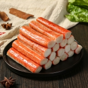 鲜甜、肉含量高： 436g 芮美达 手撕即食蟹柳棒