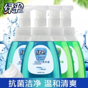 绿伞 泡沫型抗菌洗手液 300g*4瓶
