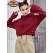 【优惠促销】Dickies 抓绒短款连帽卫衣 到手价209