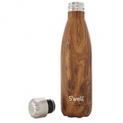 北美潮牌：S'well 木纹不锈钢保温杯 500ml