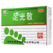 脚气克星！九芝堂 足光散 40gx3袋x3盒 24.5元包邮（药店18元/盒）