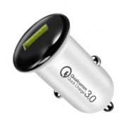 京东PLUS会员： ianttek 爱蚁 迷你车载充电器快充版 QC3.0
