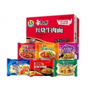 康师傅 方便面 6种口味混装 共24袋/整箱