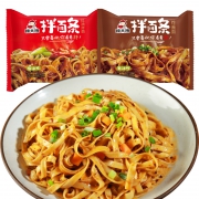 非油炸、配料是面饼一半重：133gx3袋 顾大嫂 拌面条
