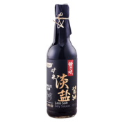 出口品质、日式工艺、矿泉酿造：500ml瓶 酱于娘 淡盐酱油 券后15.9元包邮