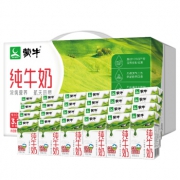 蒙牛 纯牛奶 250ml*24盒 *3件 153.3元（双重优惠）