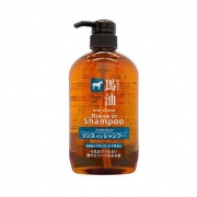 KUMANOYUSHI熊野油脂 无硅油 马油洗发水 600ml*3件