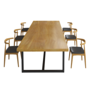 兆生 铁艺实木办公电脑桌 120*60*75cm 厚3cm 285元包邮（需用券）