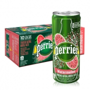 Perrier 巴黎水 气泡矿泉水 西瓜味 250ml*30罐 *3件 285.6元包税包邮（下单立减）
