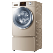 限地区：Haier 海尔 XQGH100-B12858GU1 10公斤 变频 复式滚筒洗衣机 1999元包邮