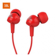 JBL C100SI 入耳式耳机 红色