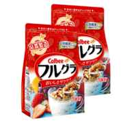 Calbee 卡乐比 水果麦片 原味 700g*2包 69元包邮（双重优惠）