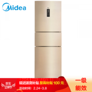 28日0点： Midea 美的 BCD-258WTPZM(E) 三门冰箱 258升