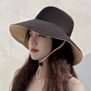卡兰薇 女款渔夫帽 双面可戴