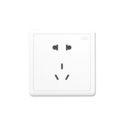 ABB 开关插座远致新品暗装86型五孔*10只（单只4元包邮） 41元包邮（需用券）