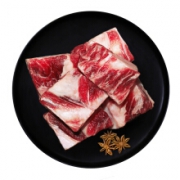 中荣 澳洲精选带骨牛肋排 1kg *3件