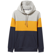 GIORDANO 佐丹奴 01029787 男款拼色连帽卫衣 79.9元
