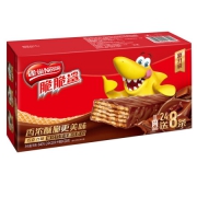 雀巢(Nestle) 脆脆鲨 威化饼干 巧克力口味640g（24*20g+赠8*20g）