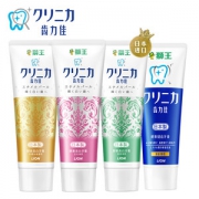 日本狮王 齿力佳 酵素美白牙膏 130g*4支